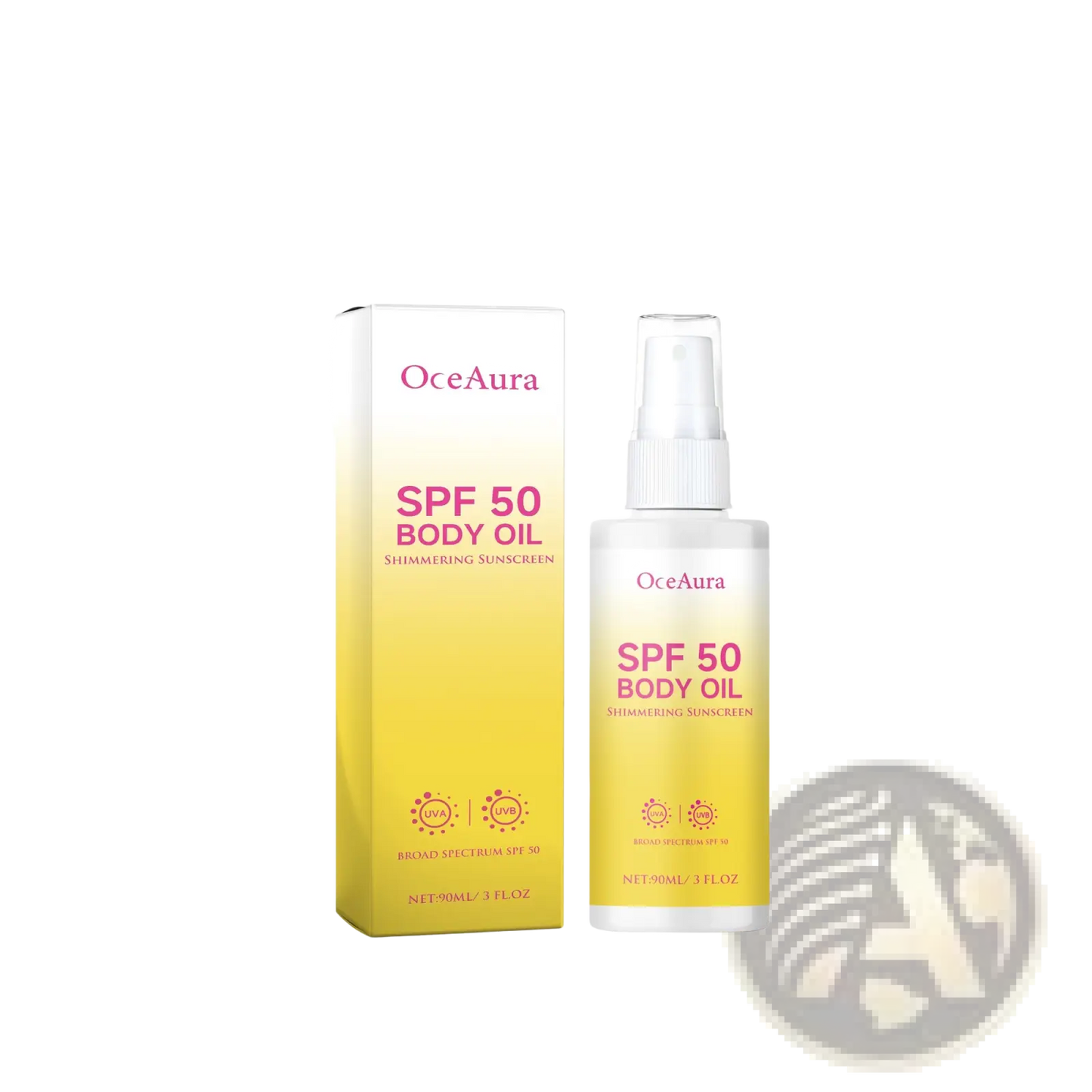 Spf 50 Body Oil Sunscreen with Coconut Oil 110ml