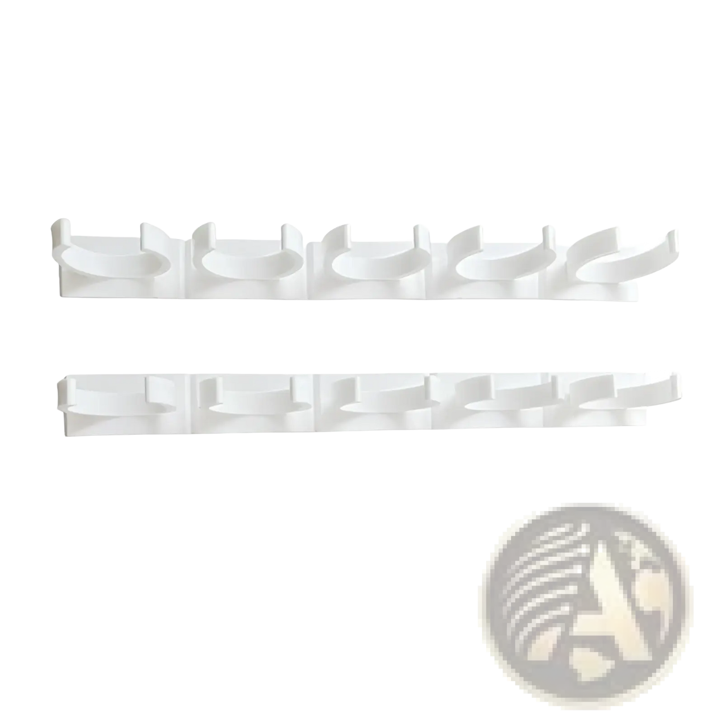 Spice Rack Organizer Wall Mount Adhesive Clips