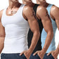 Men's 3-piece Multicolor Summer Tank Top Set