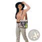 Stadium Approved Clear Crossbody Bag with Mesh Pockets