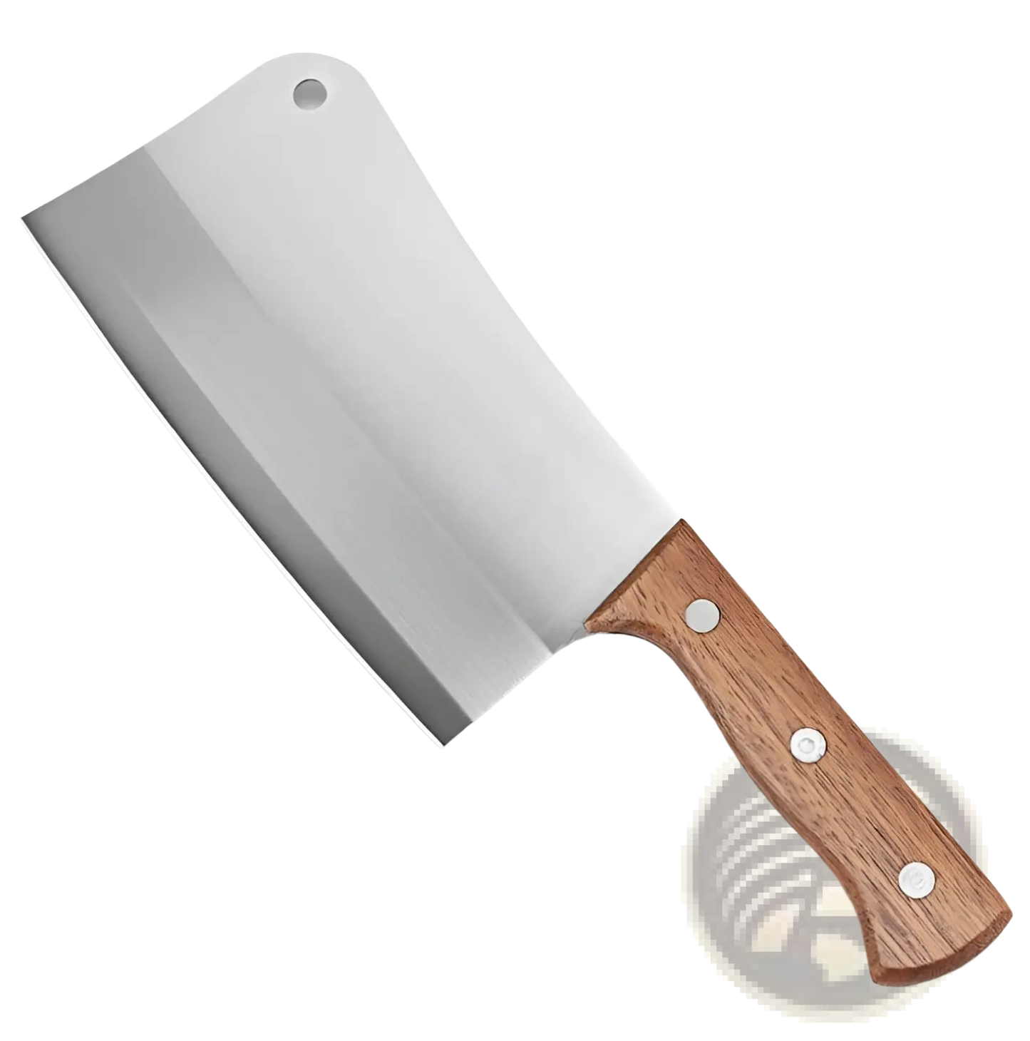 Stainless Steel Chef Knife Cleaver with Wood Handle