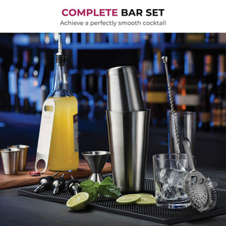 7-Piece Stainless Steel Cocktail Shaker Set