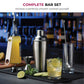 7-Piece Stainless Steel Cocktail Shaker Set