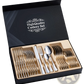 Stainless Steel Cutlery Set 24 Piece Gift Box Mirror Finish