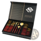 Stainless Steel Cutlery Set 24 Piece Luxury Gift Box