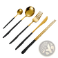 Stainless Steel Cutlery Set with Chopsticks 5pc