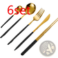Stainless Steel Cutlery Set with Chopsticks 5pc
