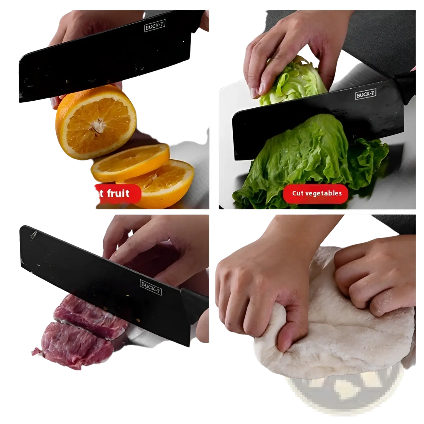 Stainless Steel Cutting Board with Handle Anti-mold Plate