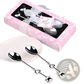 Stainless Steel Heart Coffee Spoon Gift Set