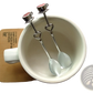 Stainless Steel Heart Coffee Spoon Gift Set
