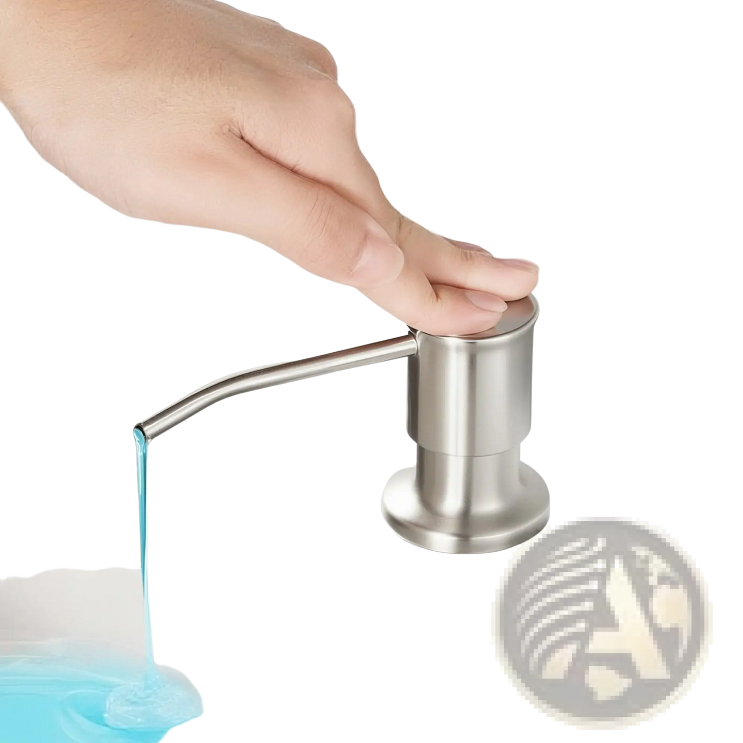 Stainless Steel Kitchen Sink Soap Dispenser Pump