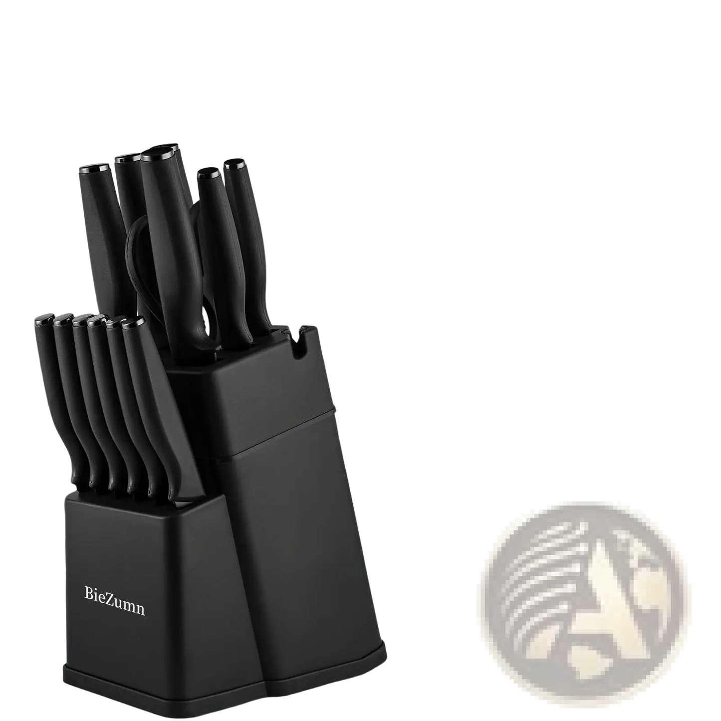 Stainless Steel Knife Set 15 Piece Chef Block Set