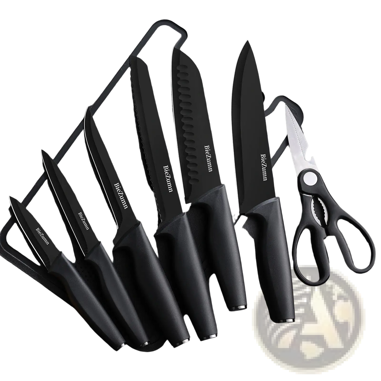 Stainless Steel Knife Set 15 Piece Chef Block Set