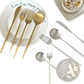 Stainless Steel Matte Cutlery Set Minimalist Flatware