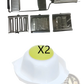 Stainless Steel Multi Grater and Slicer Set