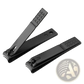Stainless Steel Nail Clippers with Textured Grip