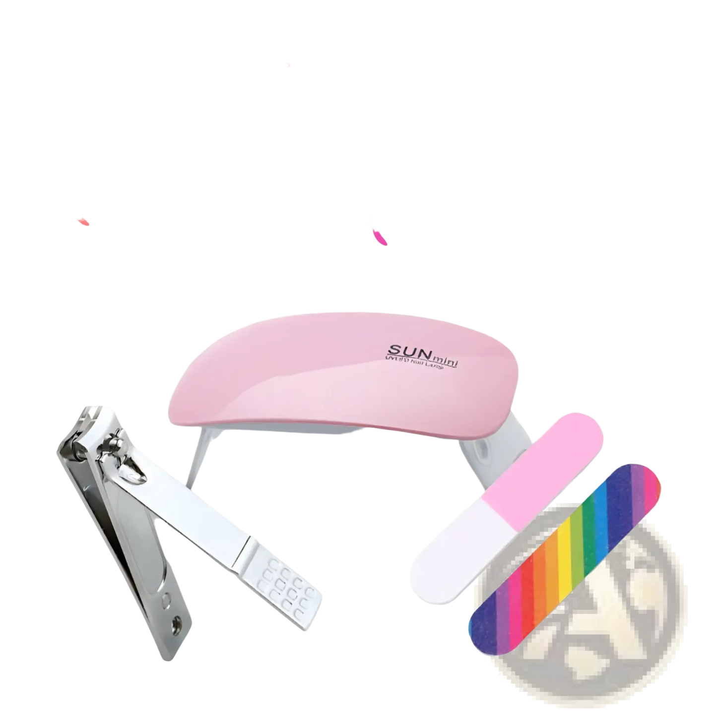 Stainless Steel Nail Clippers with Textured Grip