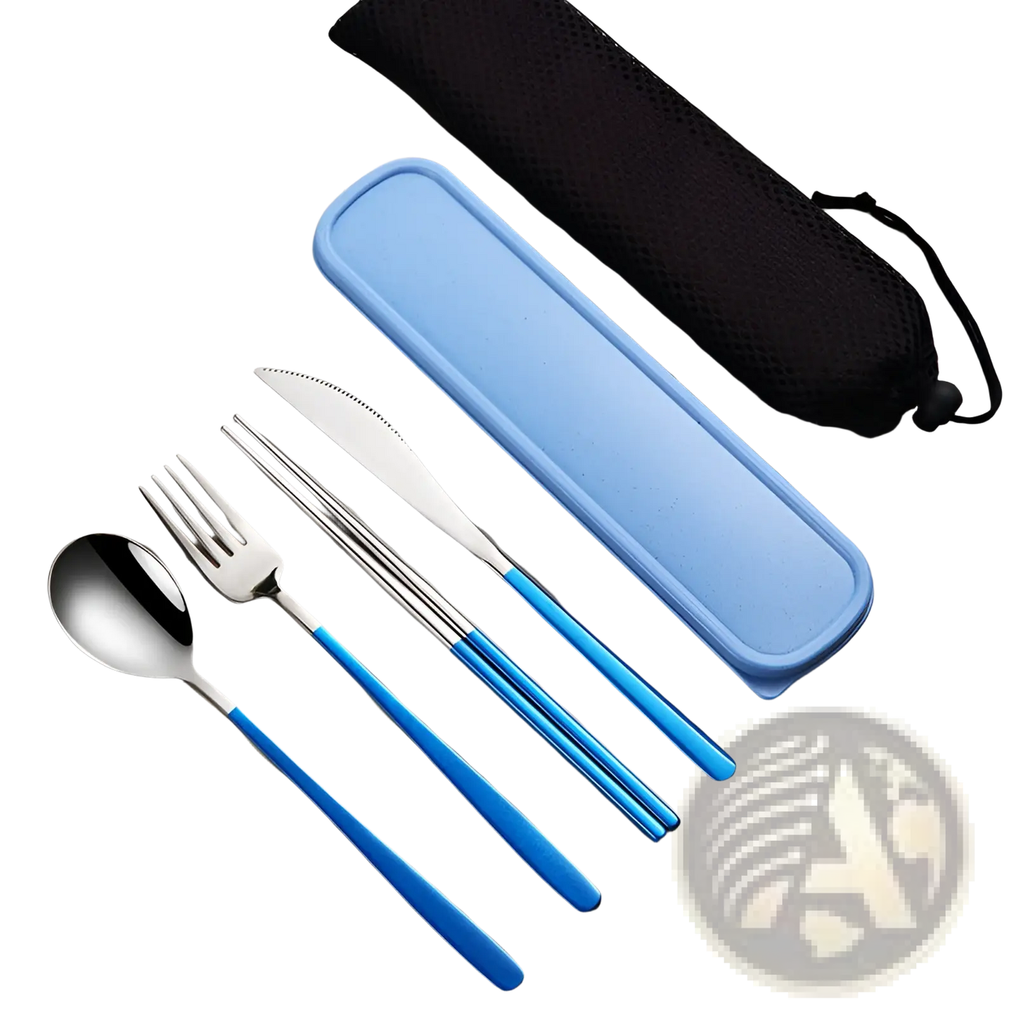 Stainless Steel Portable Cutlery Set with Case