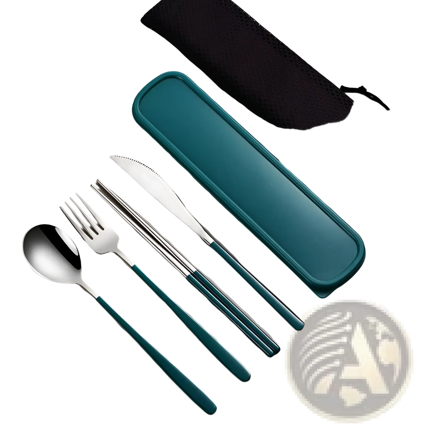 Stainless Steel Portable Cutlery Set with Case