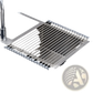 Stainless Steel Roll Up Dish Drying Rack for Sink