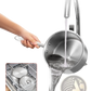 Stainless Steel Saucepan Set 3 Piece Induction Ready