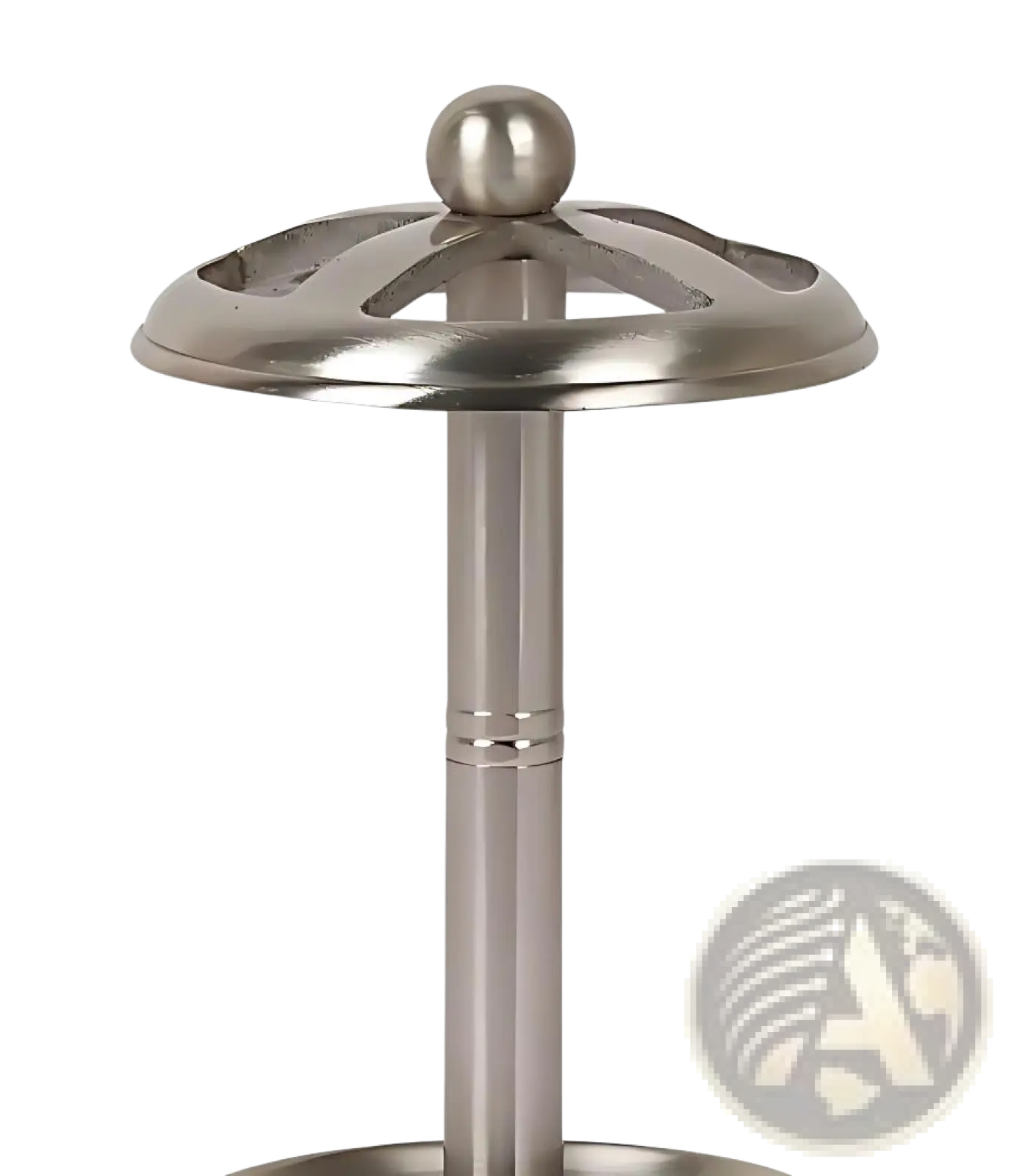 Stainless Steel Toothbrush Holder Brushed Pewter Finish