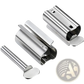 Stainless Steel Toothpaste Squeezer and Holder Set