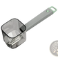 Stainless Steel Vegetable Peeler with Gray Handle