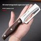 Stainless Steel Vegetable Peeler with Wood Handle