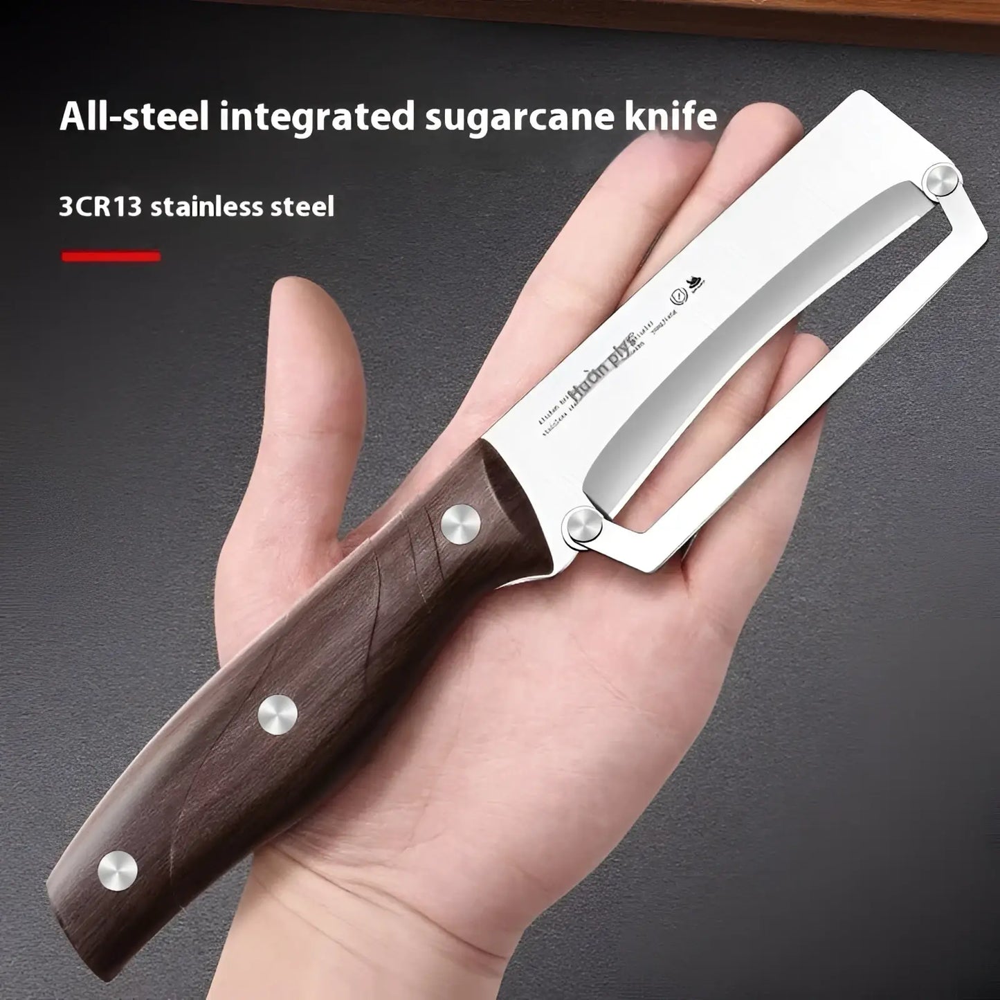 Stainless Steel Vegetable Peeler with Wood Handle
