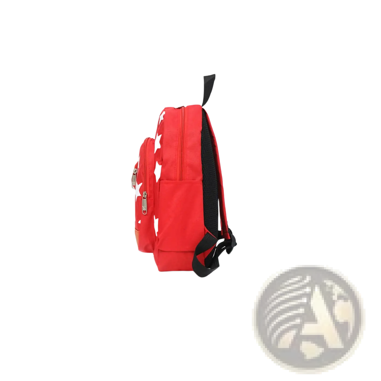 Star Print Soccer Backpack with Bear Coin Purse