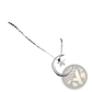 Sterling Silver Crescent Moon and Star Pendant Necklace