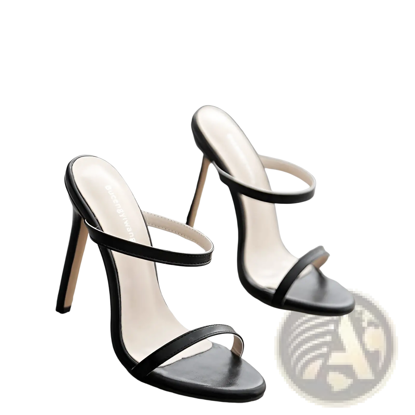 Stiletto Sandals Minimalist Strappy High Heels