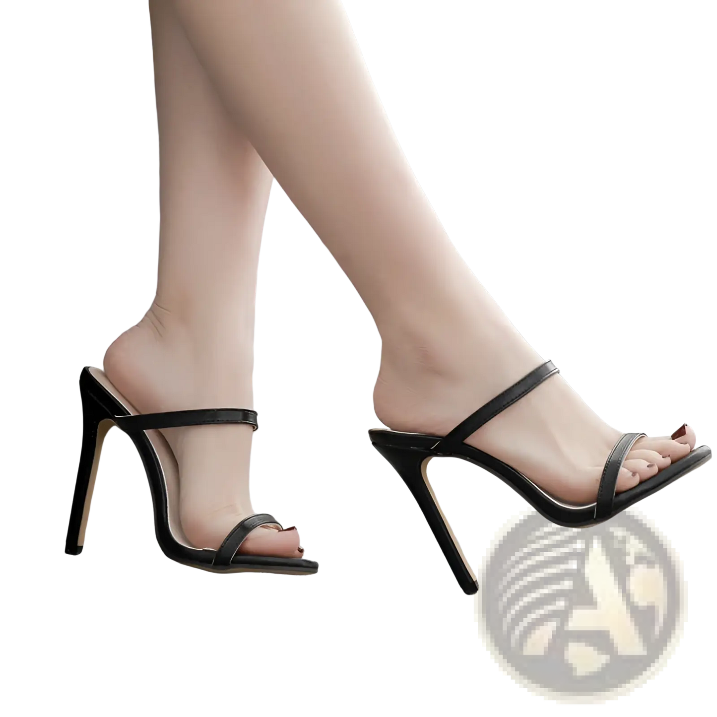 Stiletto Sandals Minimalist Strappy High Heels