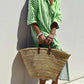 Striped Linen Belted Lapel Shirt Dress