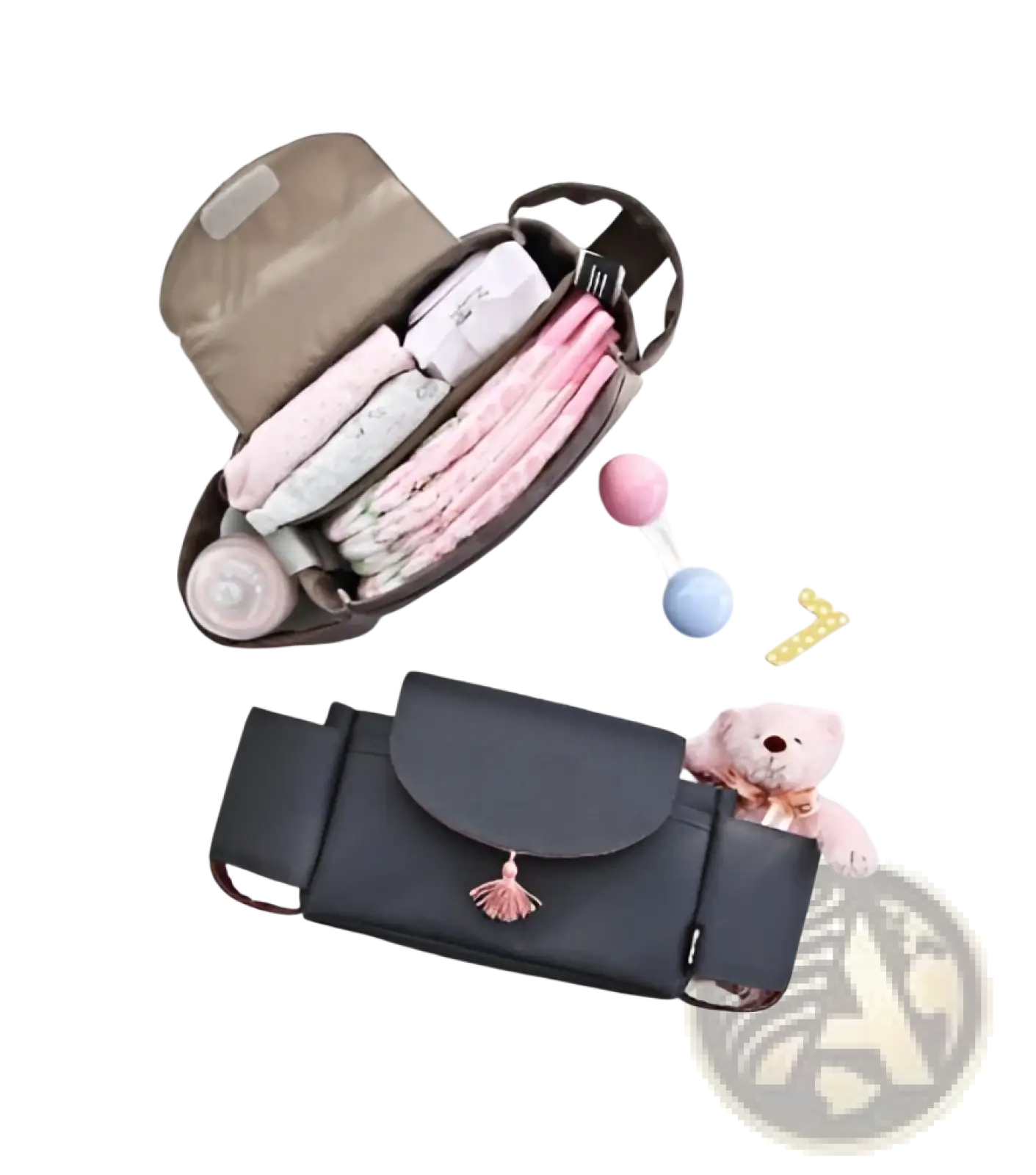 Stroller Organizer Bag with Multi Storage Pockets