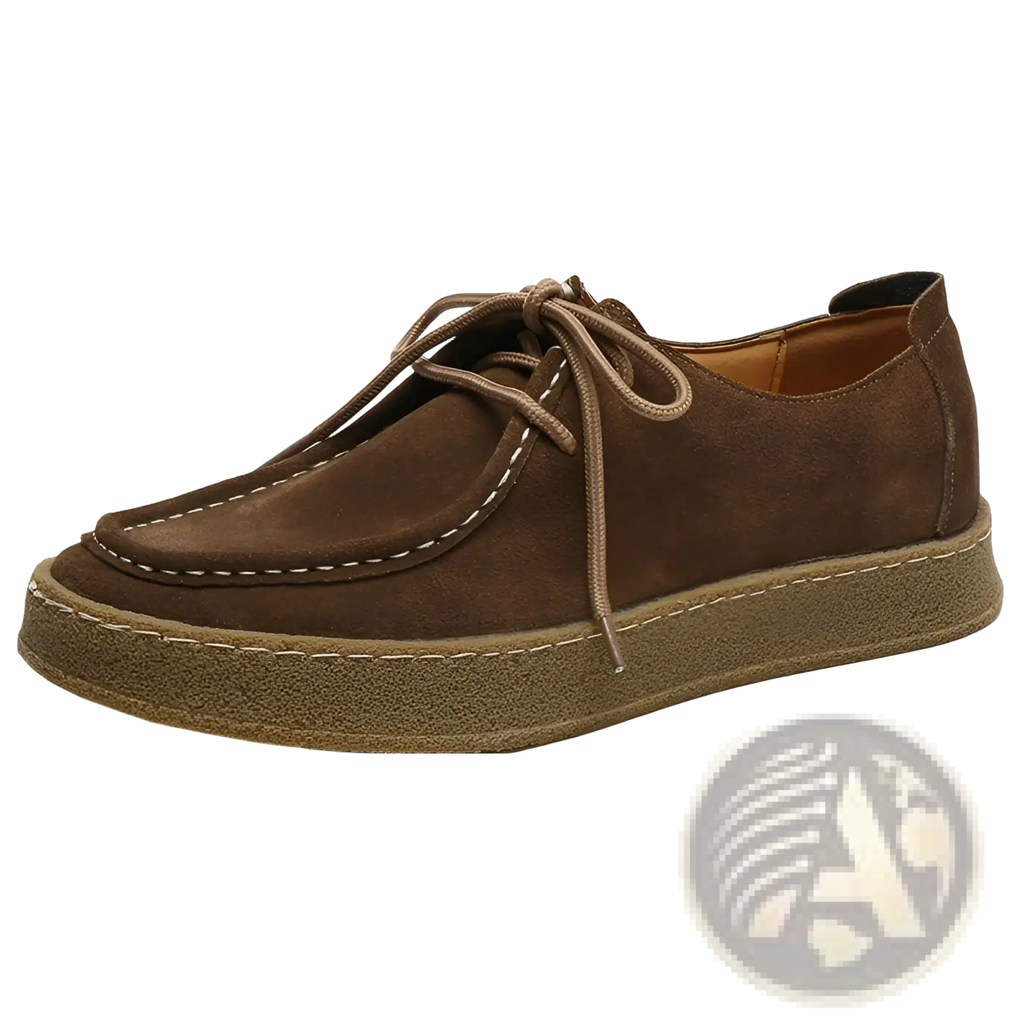 Suede British Style Casual Lace Up Leather Shoes