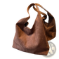 Suede Shoulder Bag Large Capacity Slouchy Tote Bag