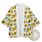 Sunflower Kimono Jacket Loose Fit Men's Cardigan