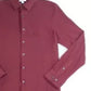 Bar III Men's Collared Dress Shirt Red Size 15.5