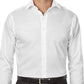 Calvin Klein Men's Classic/Regular-Fit Stretch Flex Collar Solid Dress Shirt White Size 34-35