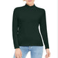 Style & Co Women's Mock Neck Top Green Size Petite S