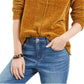 Style & Co Women's Chenille Pullover Sweater Yellow Size Petite Medium