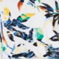 JM Collection Women's Printed Printed Top White Size Petite X-Large