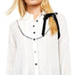 Free People Women's Amore Amore Piped Tunic Beige Size Small