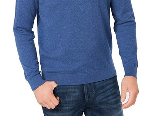 Lacoste Men's Regular Fit Sweater Blue Size 6