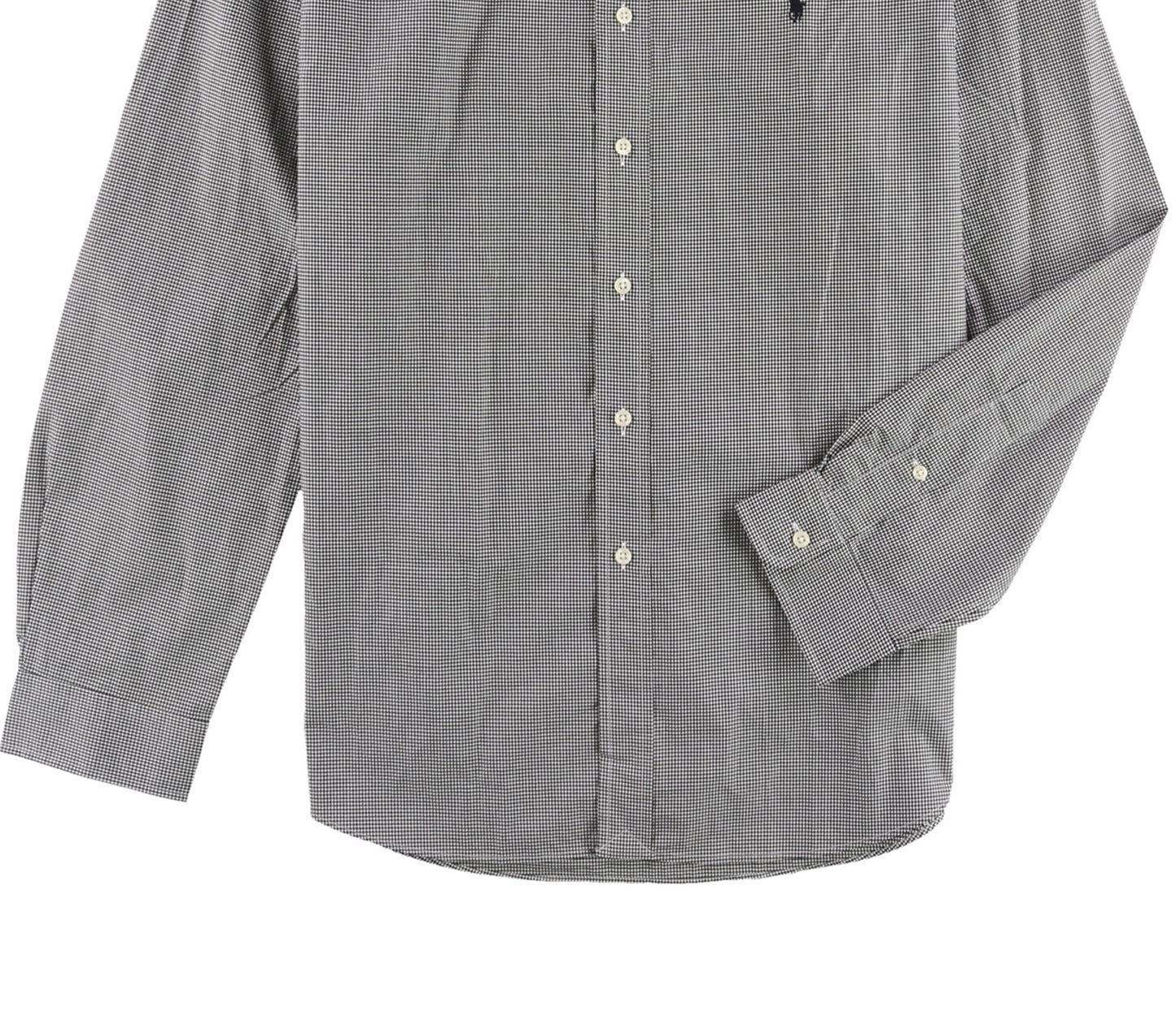 Ralph Lauren Men's Plaid Button up Shirt Black Size XXL
