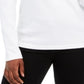 Karen Scott Women's Long Sleeve Mock Neck Cotton Top White Size Petite S