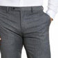 Ralph Lauren Men's Classic Fit UltraFlex Stretch Windowpane Dress Pants Gray Size 42X30