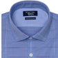 Penguin Men's Heritage Slim Fit Spread collar Shirt Blue Size 17 32/33